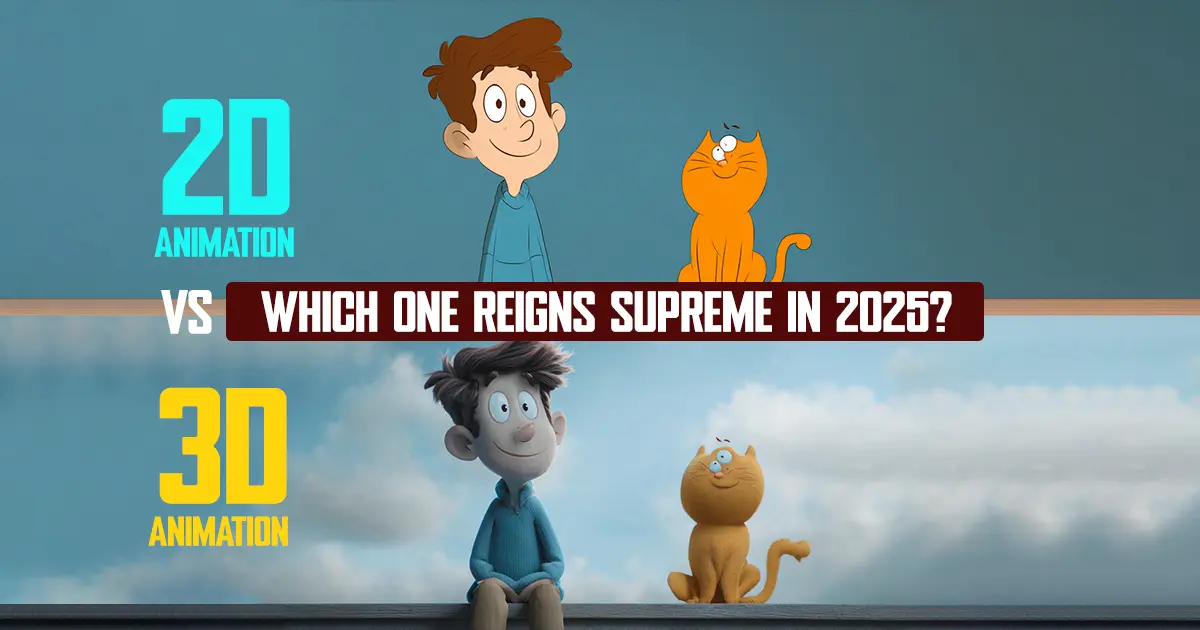 2d vs 3d Animation